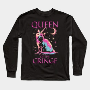 Queen Of The Cringe Long Sleeve T-Shirt